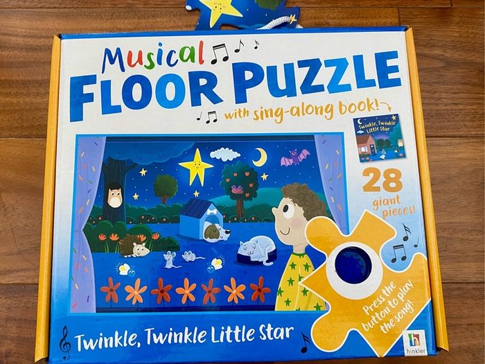 BNIB Musical Floor Puzzle: Twinkle, Twinkle Little Star
