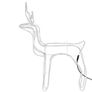 Affordable Reindeer with LED Bulbs for Christmas Decoration Image 4