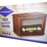 Nostalgia 30s Model Retro Vintage Look Portable Bluetooth Speaker Radio 10W Image 4