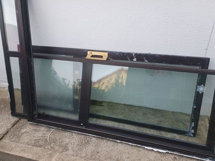 Sliding door and frame
