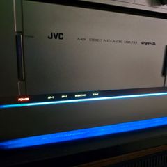 Jvc A-x9 Hi-end Power Amplifier New Capacitors Only One In Europe