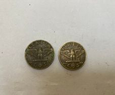 Italians 5 cents coins