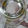 1950s Glass Juice Jug Large Vintage Pitcher with Fruit Floral Pattern no chips or cracks Image 7