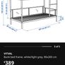 Bunk Bed IKEA (Vitval) + 2 Mattresses (Agotness) Image 2
