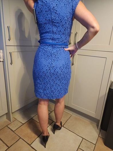 Blue dress