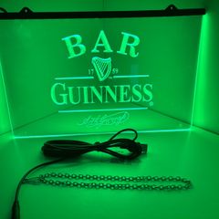 guinness bar light