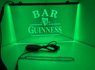 guinness bar light