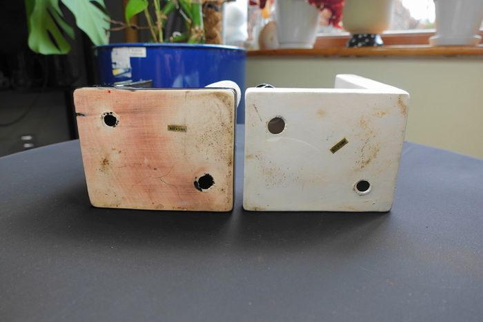 Vintage MCM Ceramic Goose Bookends