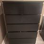 Bedroom Furniture Ikea Black/ Brown Image 2