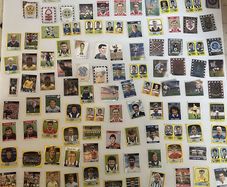 panini football stickers vintage