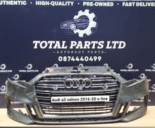 Audi A3 saloon 2016-20 s-line front bumper