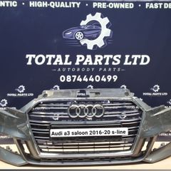 Audi A3 saloon 2016-20 s-line front bumper