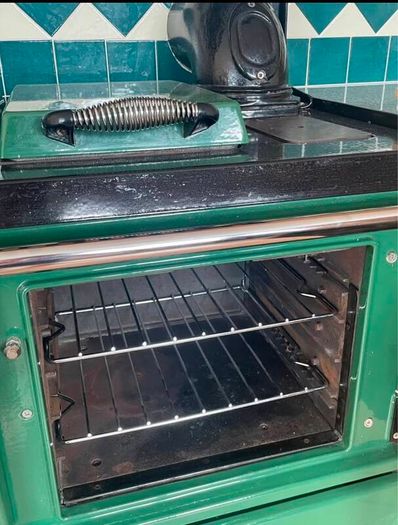 Green Stanley Aga Stove