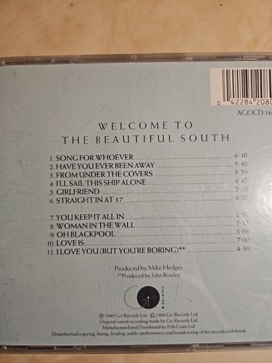 The Beautiful South CD  - Welcome To