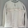 Zara girls light aqua with pink polkadots sweatshirt Sz2-3 EUC Image 3