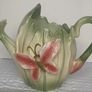 Majolica 2-Sided Butterfly Cabbage Watering Pail Image 5