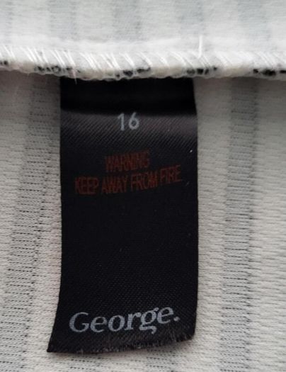 George white & navy blazer, Size 16