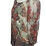 Autograph M&S Ladies Brown/Orange Chiffon Top / Blouse attached Vest Uk 14 includes post Image 4
