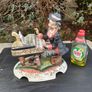 Rare Large Capidimonte Vintage Ceramic Piece Image 3