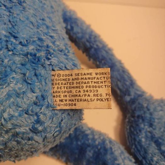 2004 Macys It's Grover Time - 2004 Macys It's Grover Time! Christmas Grover 24 inch Vintage Sesame Street Plush - Macy's