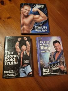 Three Wrestling books