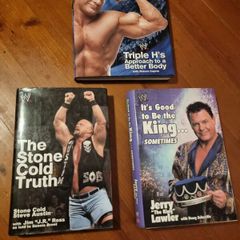 Three Wrestling books