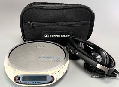 Sony D-FJ210 WalkMan Am/Fm/TV Weather CD Player