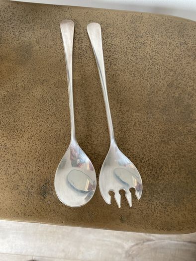 Salad Servers Cutlery. Dining