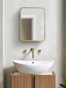 NEXT  - Bathroom storage mirror