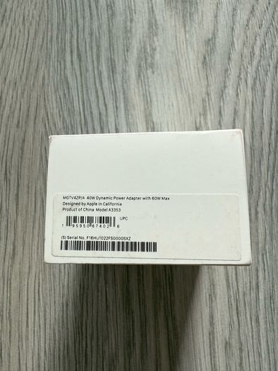 Apple 40W Dynamic Power Adapter with 60W Max