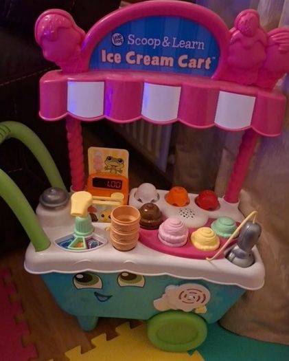 Leapfrog ice cream cart