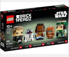 Retired LEGO Star Wars Brickheadz 40623 Heroes of the Battle of Endor