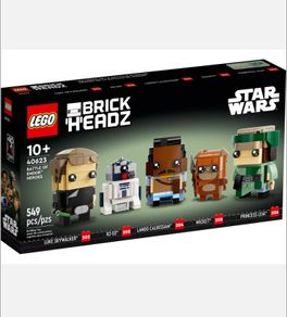 Retired LEGO Star Wars Brickheadz 40623 Heroes of the Battle of Endor