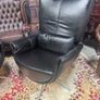 2x leather swivel Image 2