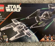 LEGO 75348 STAR WARS Mandalorian Fang Fighter vs TIE Interceptor