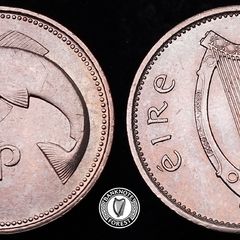 [#2589] - Ireland 2000 | Irish 10p | Ten Pence | Salmon | KM.29 | MS