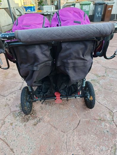 Out N about double buggy