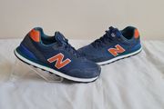 new balance 515 blue suade Size 9 eu 43 in good condition