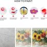 NEW SALE | Painting by Numbers for Kids, DIY Canvas Oil Painting Kit for Adult with Paint Brushes Acrylic Pigment Drawing Paintwork 16x20inch Image 5