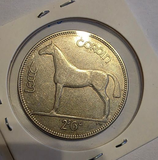 1934 irish silver half crown