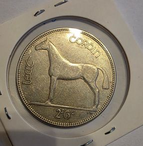 1934 irish silver half crown