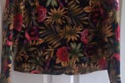 Womens Vibrant Botanical Print Tailored Jacket
