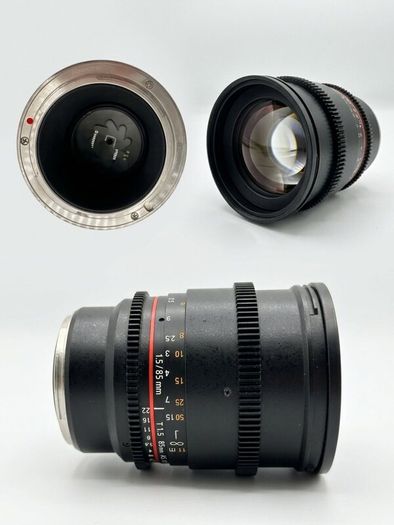 Samyang / Rokinon VDSLR Cine Prime Lens Set of 5