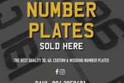 3d &amp; 4d Number Plates