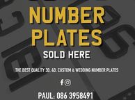 main image for ad 3d &amp; 4d Number Plates