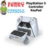 PlayStation 5 PS5 DualSense Controller Keypad Keyboard Chat Pad Bluetooth Image 7