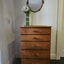Mid Century Teak Chest of Drawers Image 10