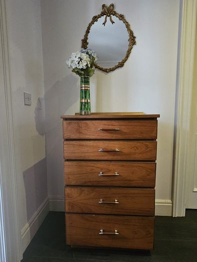 Mid Century Teak Chest of Drawers