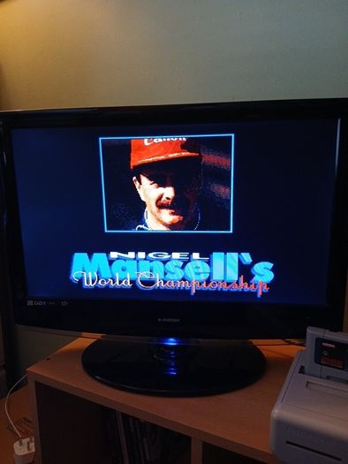 Nigel Mansell WCR Snes