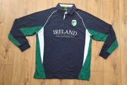Ireland Rugby Long Sleeve Cotton Jersey Mens 2xl xxl